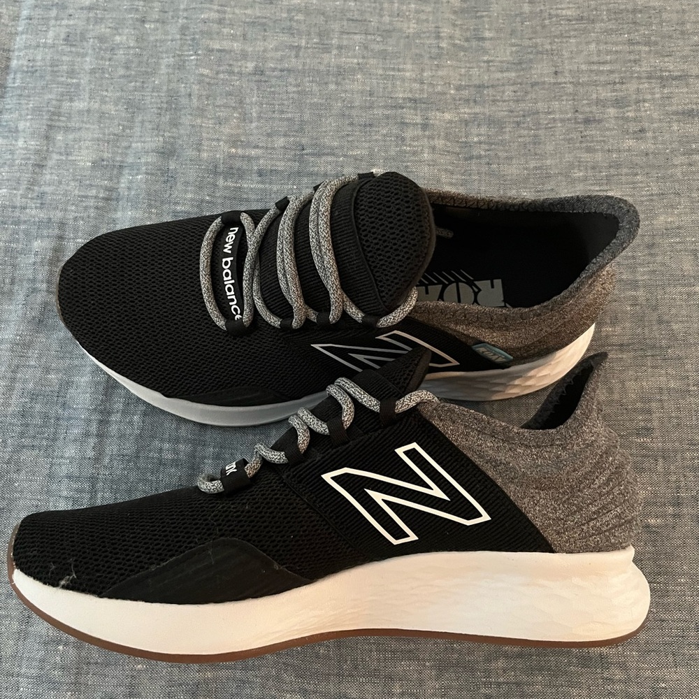 New Balance Black and Gray Athletic Shoes